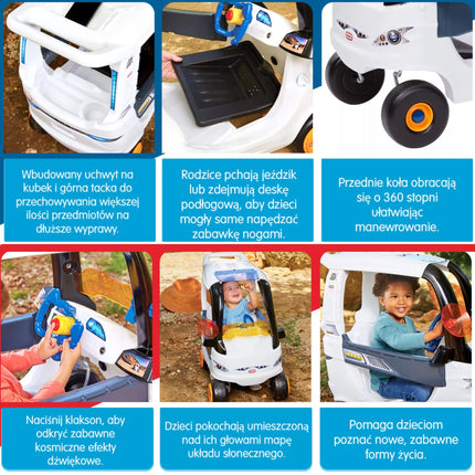 LITTLE TIKES Cozy Coupe Ride-On – kosminis roveris