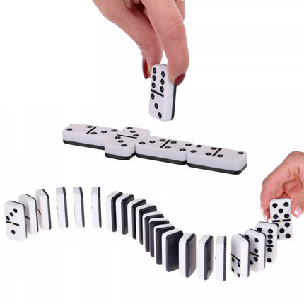 WOOPIE Domino Klasikinis dėlionės žaidimas 28 kubeliai
