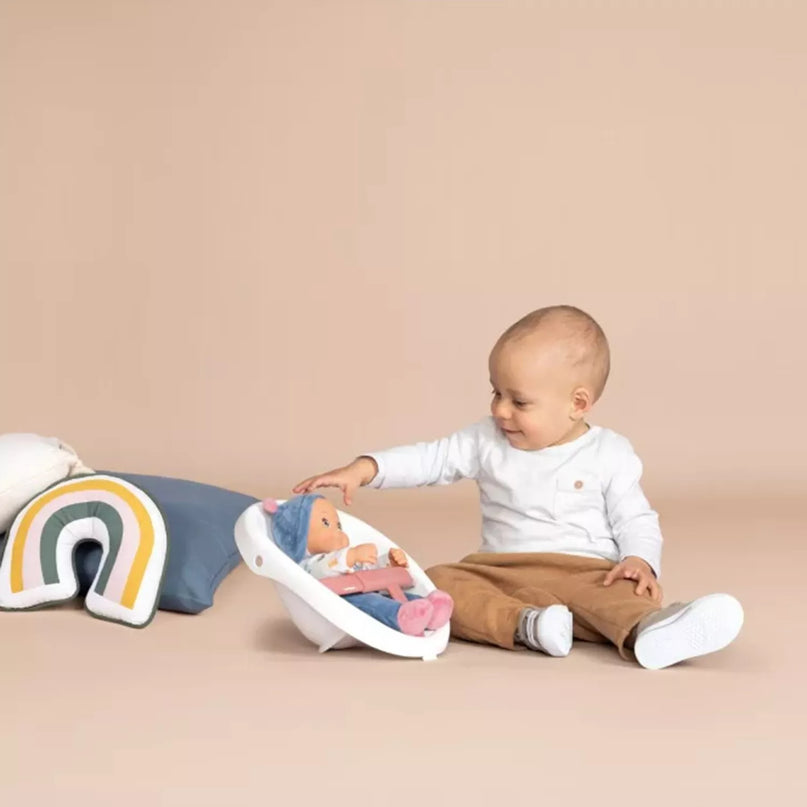 SMOBY Little Walker Pusher 3in1 vežimėlis kūdikiui + lėlė