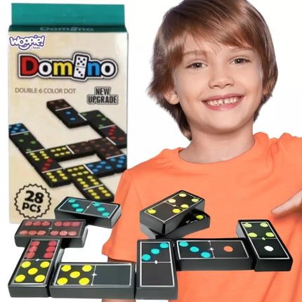 WOOPIE Domino šeimos logikos žaidimas 28 blokai