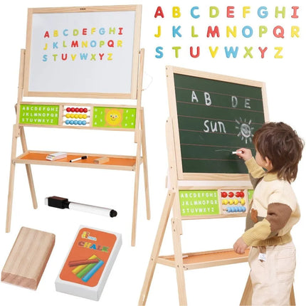 VIGA didelė edukacinė lenta 2 in 1