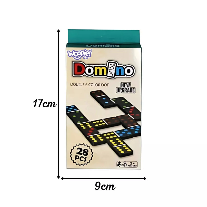 WOOPIE Domino šeimos logikos žaidimas 28 blokai