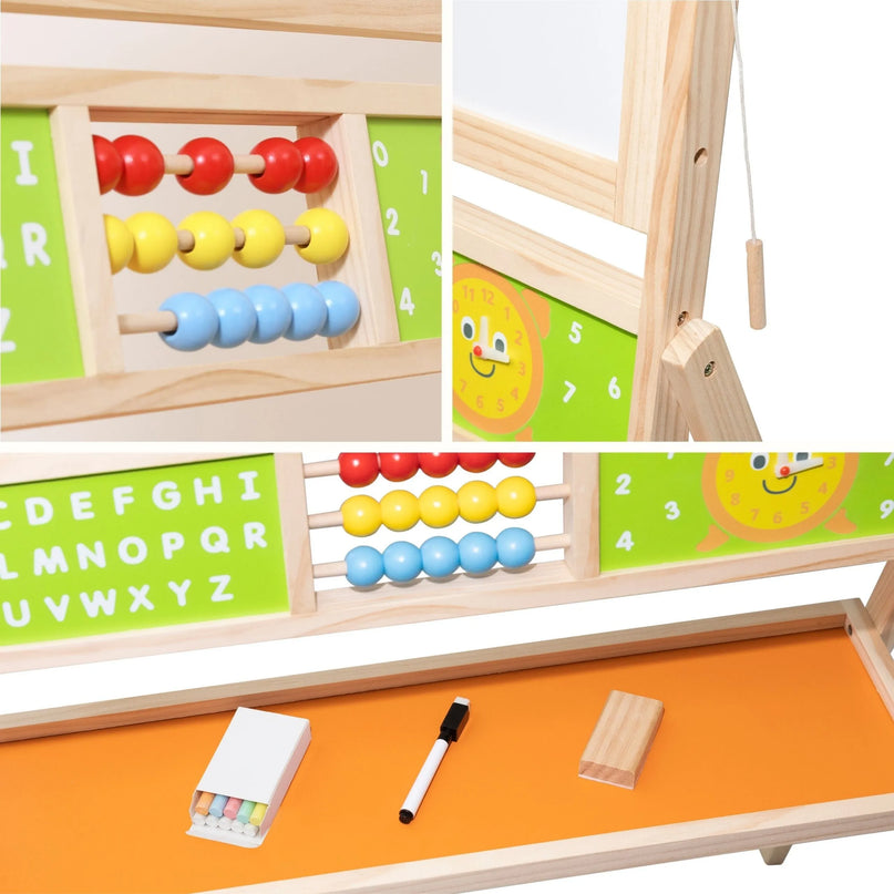 VIGA didelė edukacinė lenta 2 in 1