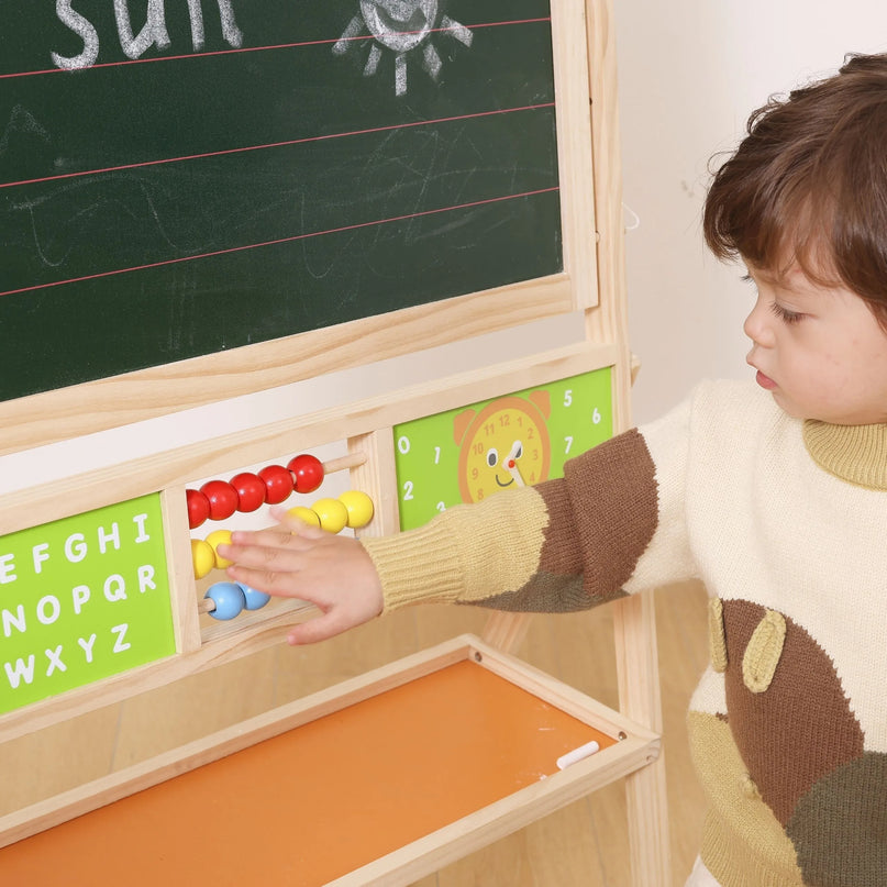VIGA didelė edukacinė lenta 2 in 1