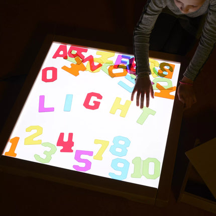 Masterkidz LED Sensorinė Šviesos Dėžė – spalvų, formų ir šviesos tyrinėjimo centras vaikams