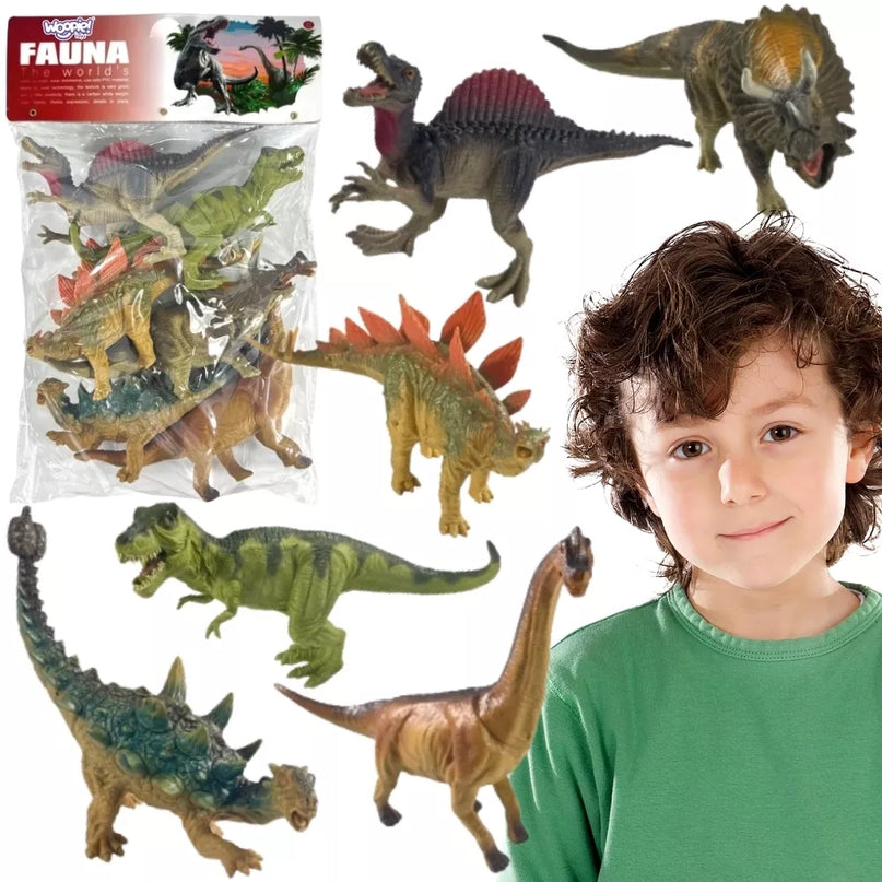 WOOPIE dinozaurų figūrėlės rinkinys 6 vnt T-Rex
