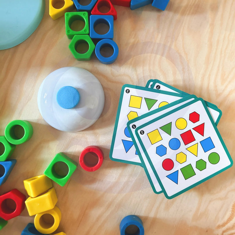 „WOOPIE“ Montessori dinozaurų dėlionė – formų derinimo lavinamasis žaidimas