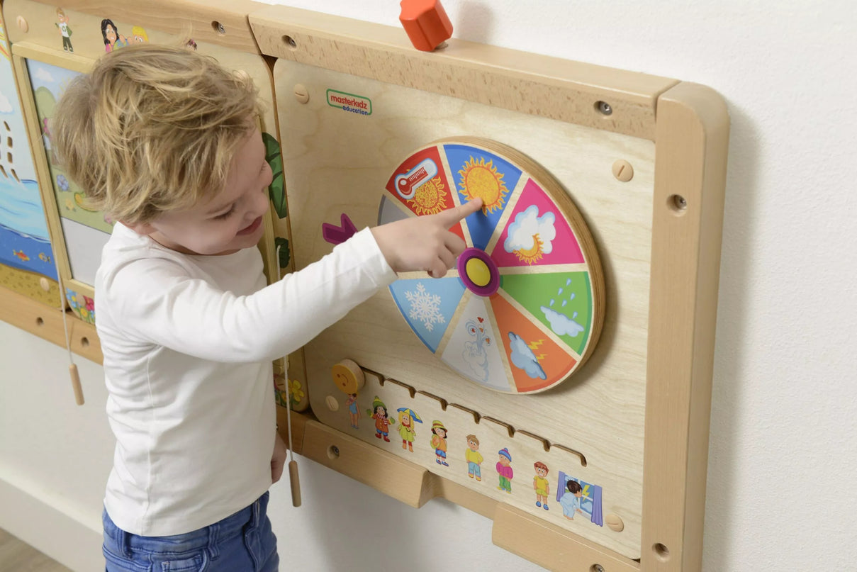 MASTERKIDZ Edukacinė Lenta „Orai“