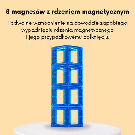  WOOPIE magnetiniai kaladėlės raidėms mokytis, 70 detalių