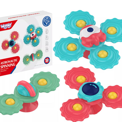 WOOPIE BABY suktukas su kramtukais ir siurbtuku, 3 vnt. rinkinys