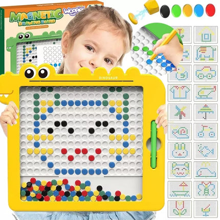 WOOPIE magnetinė lenta vaikams Montessori MagPad dinozauras