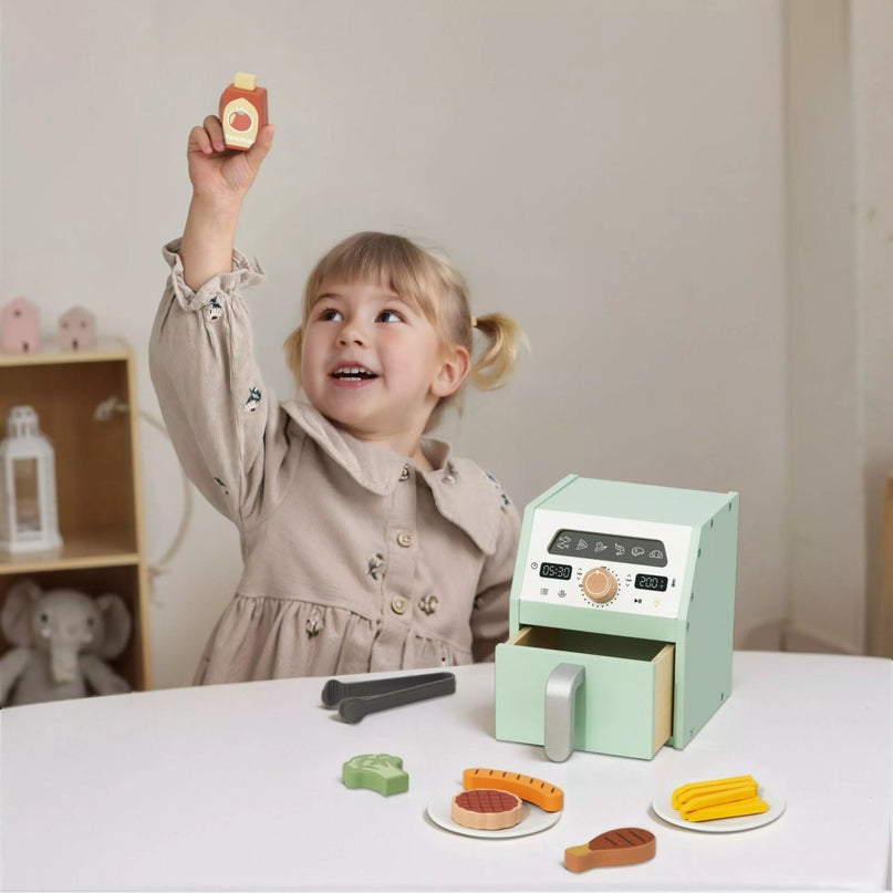 TOOKY TOY medinė karšto oro gruzdintuvė