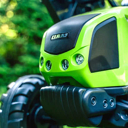 FALK CLAAS Arion 430 Eco Design pedalinis traktorius su krautuvu ir priekaba