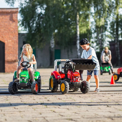 FALK Supercharger pedalinis traktorius su priekaba