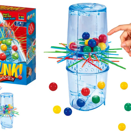 „Falling Balls Tower“ – įgūdžių žaidimas su lazdelėmis ir kamuoliukais