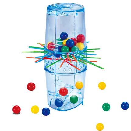 „Falling Balls Tower“ – įgūdžių žaidimas su lazdelėmis ir kamuoliukais