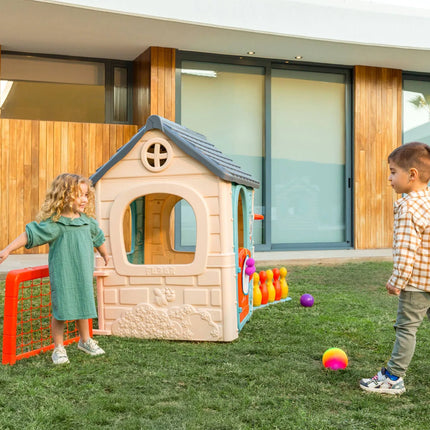 FEBER „Casual 6in1 Activity House“ – sporto ir žaidimų namelis vaikams, 3+