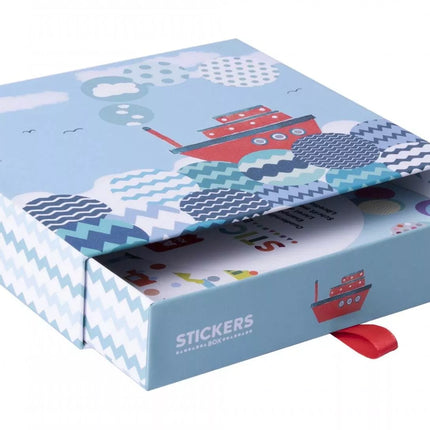 Apli Kids lipdukų žaidimas LAIVAS