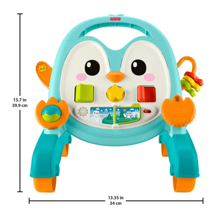 FISHER-PRICE 2 in 1 muzikinė pingvino vaikštynė (JHF74)