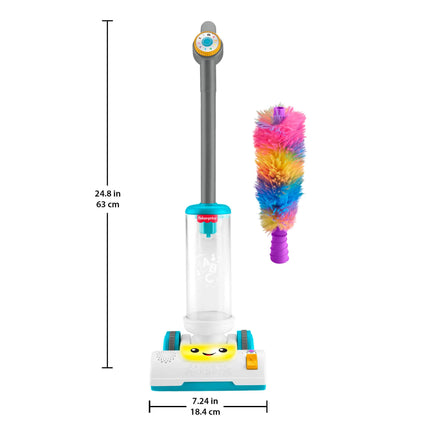 FISHER-PRICE LAUGH AND LEARN 2 in 1 žaislinis dulkių siurblys (JMM33)