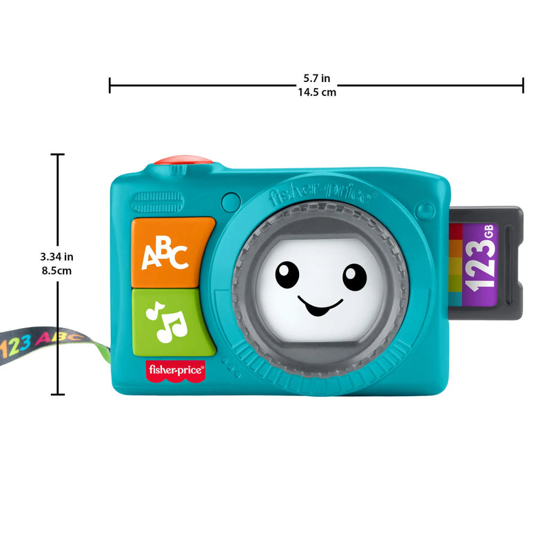 FISHER-PRICE LAUGH AND LEARN žaislinis fotoaparatas (JNV95)