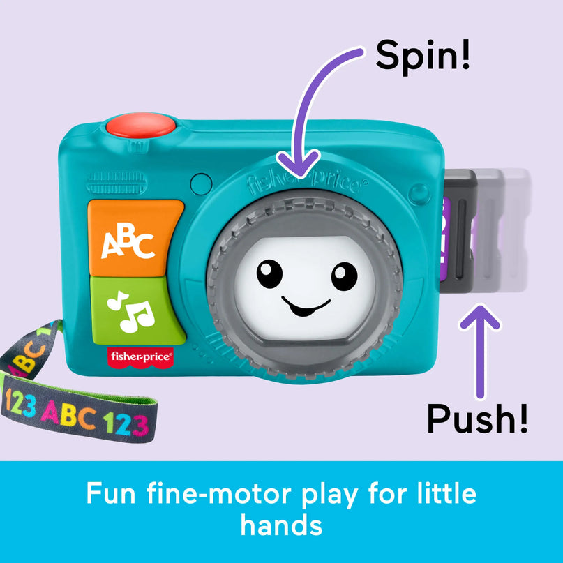 FISHER-PRICE LAUGH AND LEARN žaislinis fotoaparatas (JNV95)