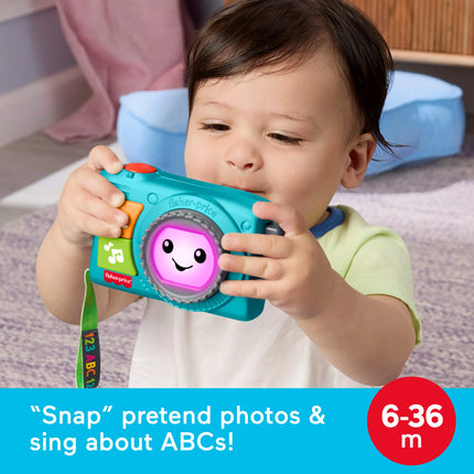 FISHER-PRICE LAUGH AND LEARN žaislinis fotoaparatas (JNV95)