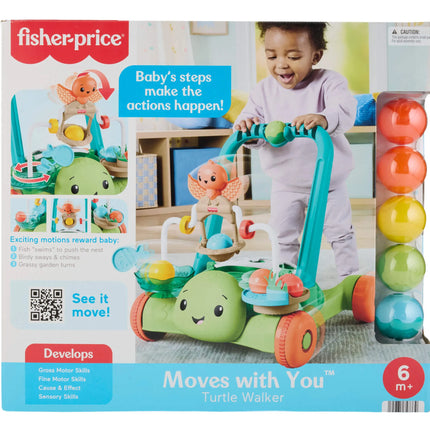 FISHER-PRICE vėžliuko vaikštynė (JKD63)