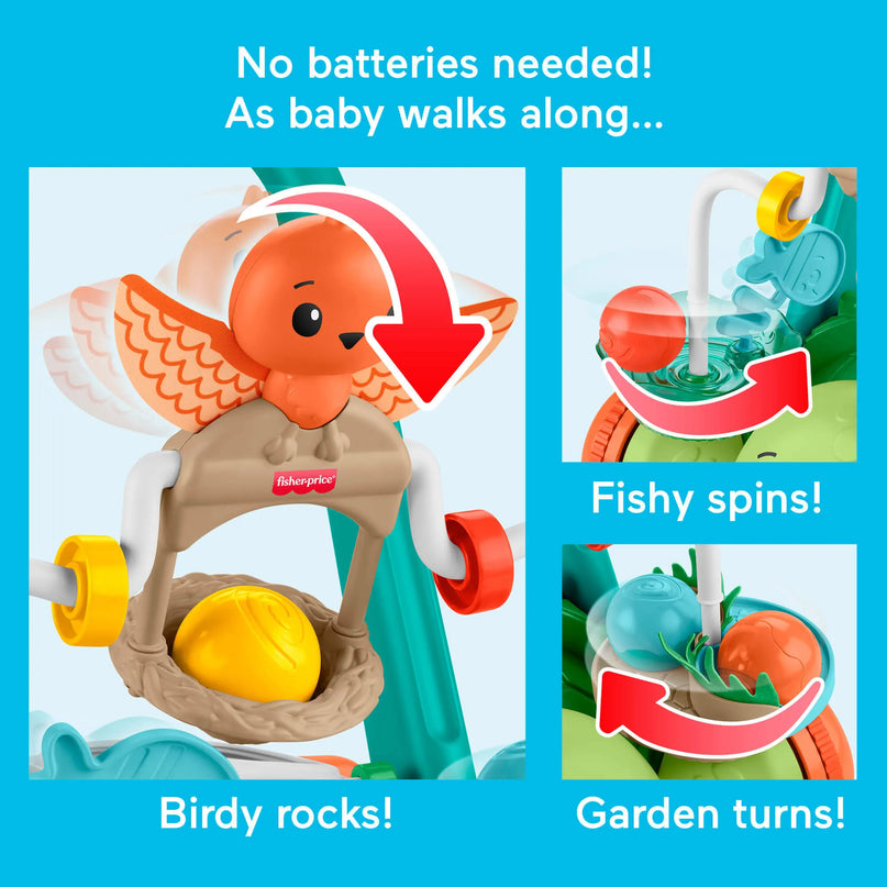 FISHER-PRICE vėžliuko vaikštynė (JKD63)