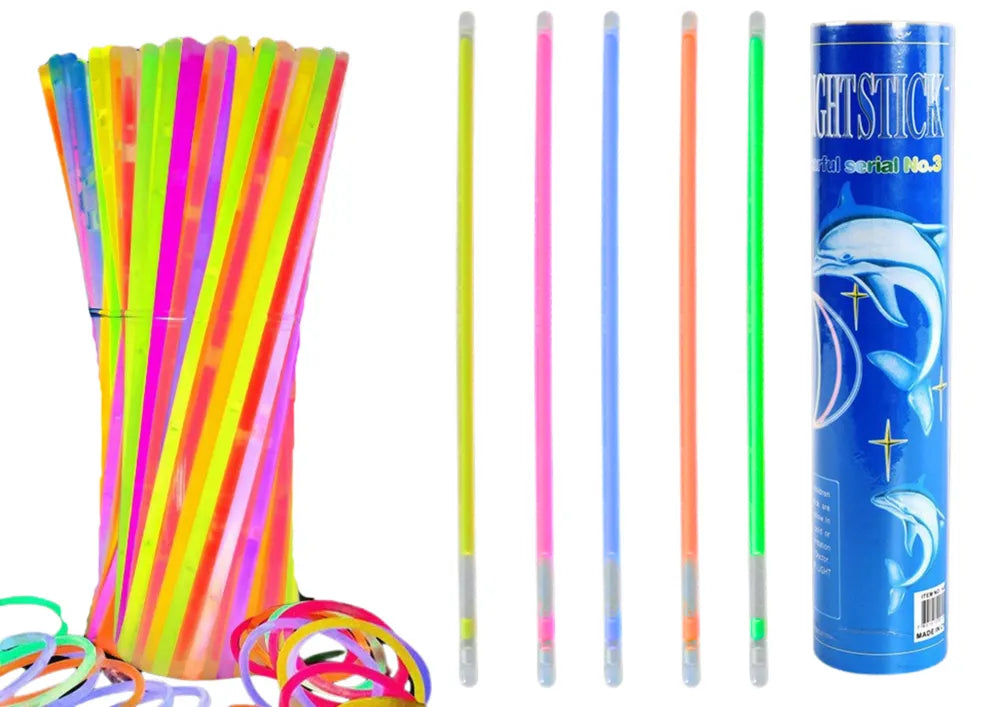 Fluorescencinės juostelės 100 vnt.