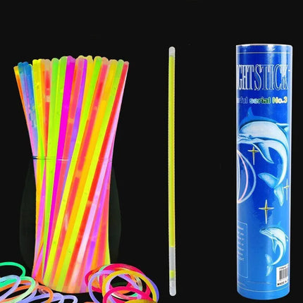 Fluorescencinės juostelės 100 vnt.