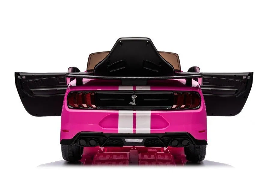 Ford Mustang GT500 Shelby – rožinis, 12V, 2×35W