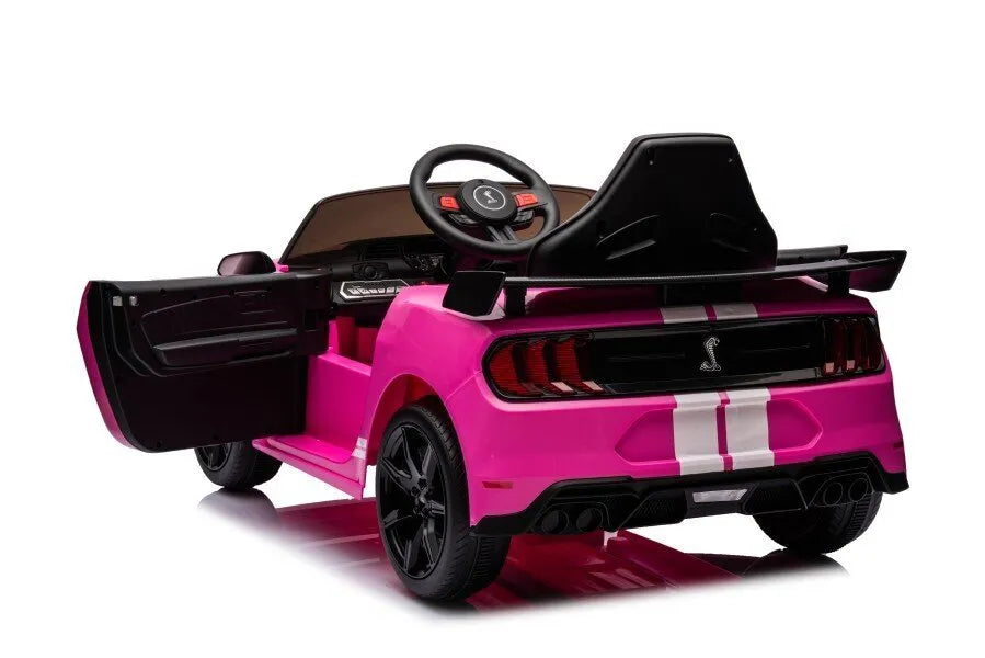 Ford Mustang GT500 Shelby – rožinis, 12V, 2×35W