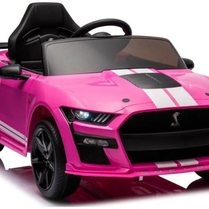 Ford Mustang GT500 Shelby – rožinis, 12V, 2×35W