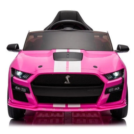 Ford Mustang GT500 Shelby – rožinis, 12V, 2×35W