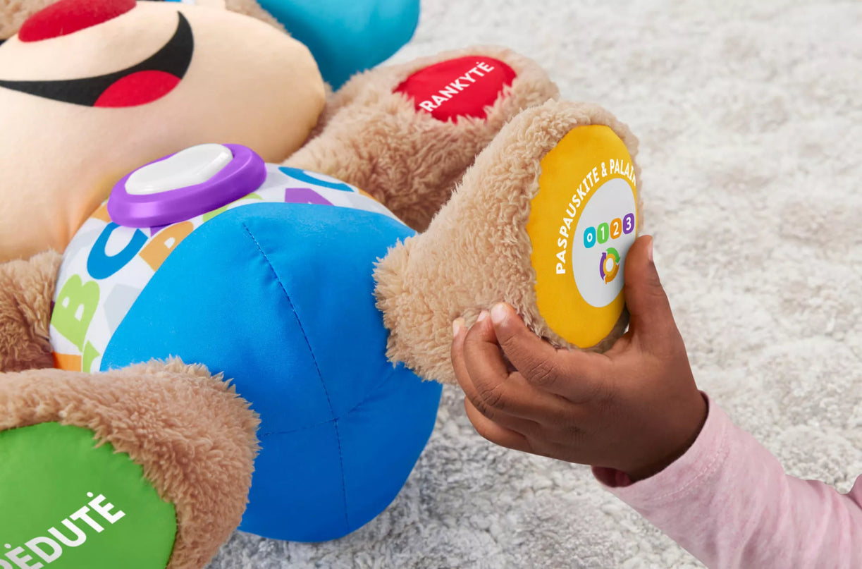 FISHER-PRICE išmaniųjų lygių šuniukas LT (lietuviškai įgarsintas) (FPP16)