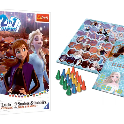 Frozen 2in1 stalo žaidimas vaikams