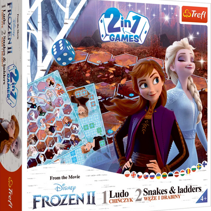Frozen 2in1 stalo žaidimas vaikams