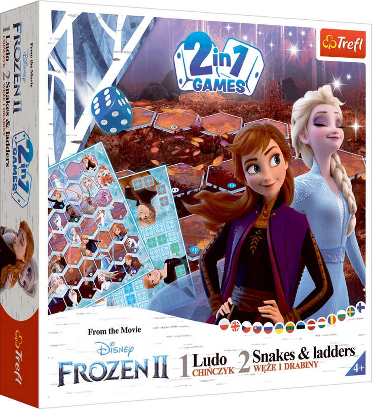 Frozen 2in1 stalo žaidimas vaikams