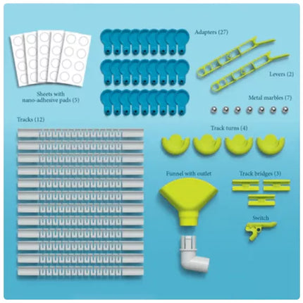 Eksperimentinis rutuliukų ridenimo rinkinys GECKO RUN Starter
