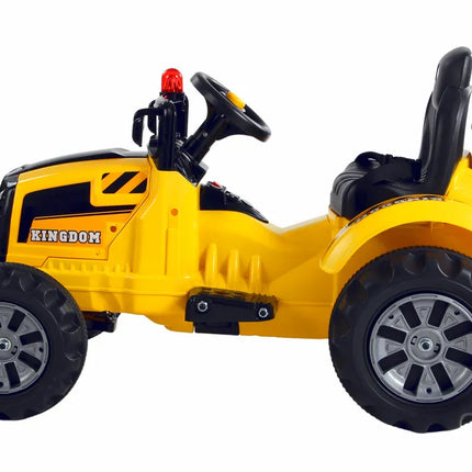 Geltonas elektrinis automobilis JS328D vaikams
