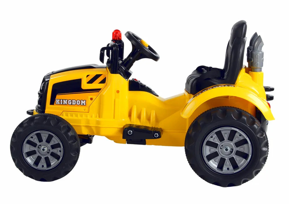 Geltonas elektrinis automobilis JS328D vaikams