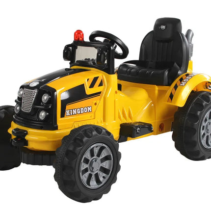 Geltonas elektrinis automobilis JS328D vaikams