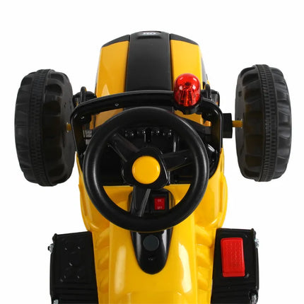 Geltonas elektrinis automobilis JS328D vaikams