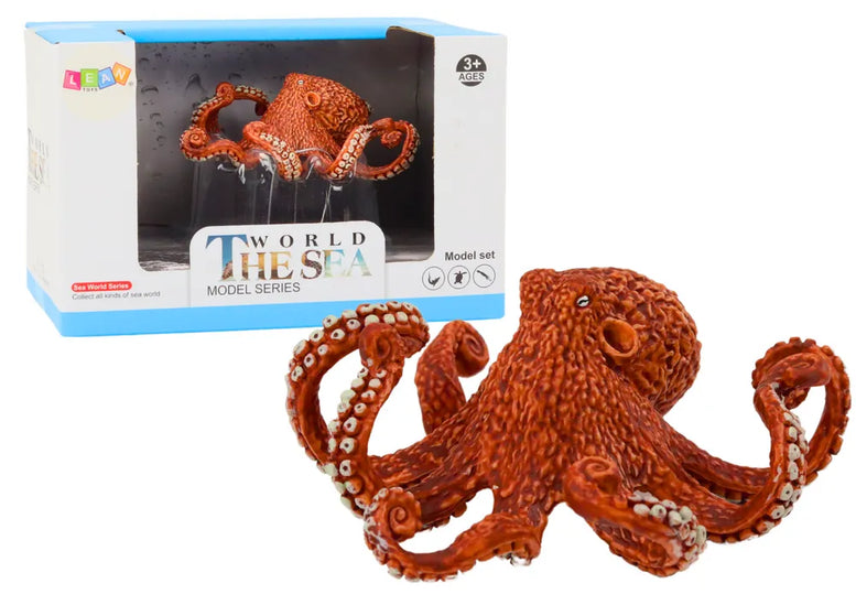 Gigantiško aštuonkojo figūrėlė „Orange“ 10 cm