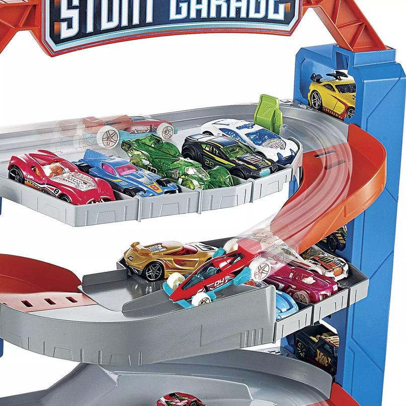 HOT WHEELS CITY garažas su triukais (GNL70)