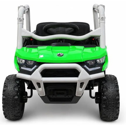 GTS2299‑H 24V žalias akumuliatorinis 4×4 elektromobilis vaikams