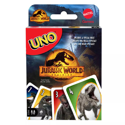 UNO kortos JURRASIC WORLD (GXD72)