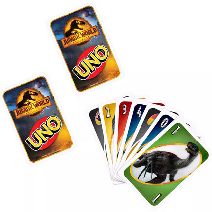 UNO kortos JURRASIC WORLD (GXD72)