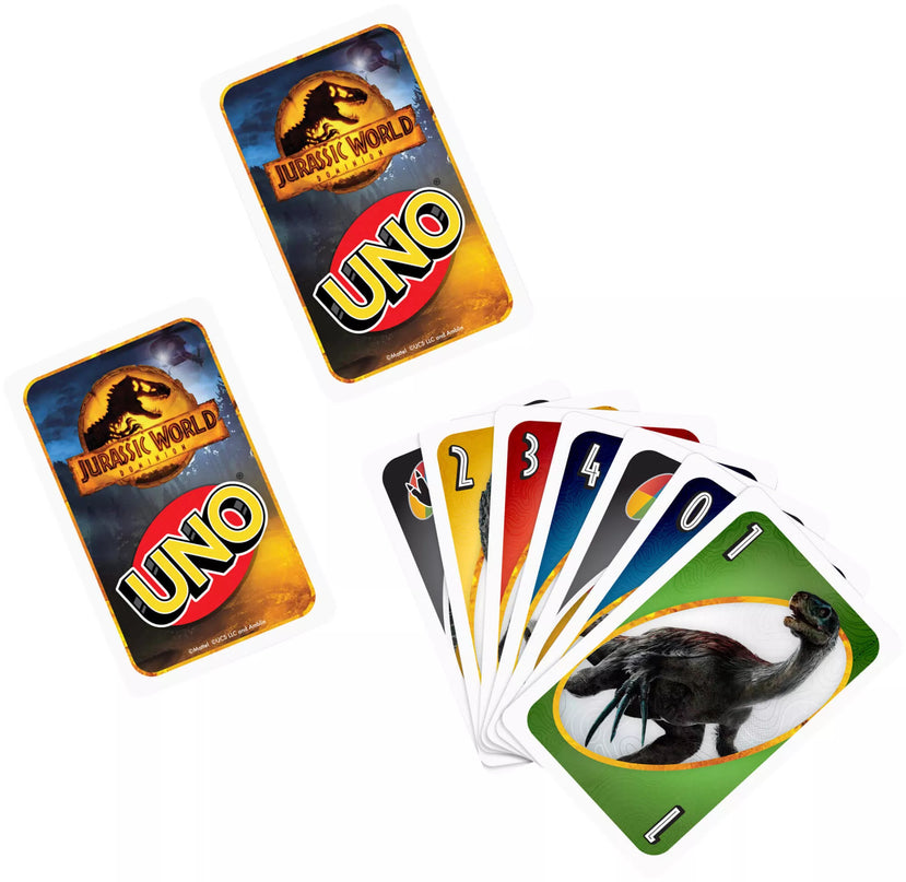 UNO kortos JURRASIC WORLD (GXD72)